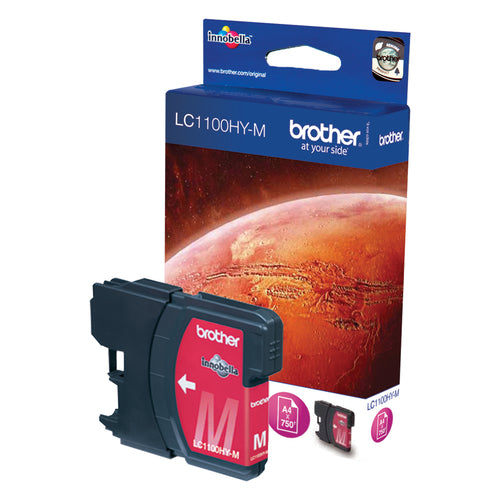 Brother LC-1100HYM ink cartridge 1 pc(s) Original Magenta Brother LC-1100HYM ink cartridge 1 pc(s) Original Magenta